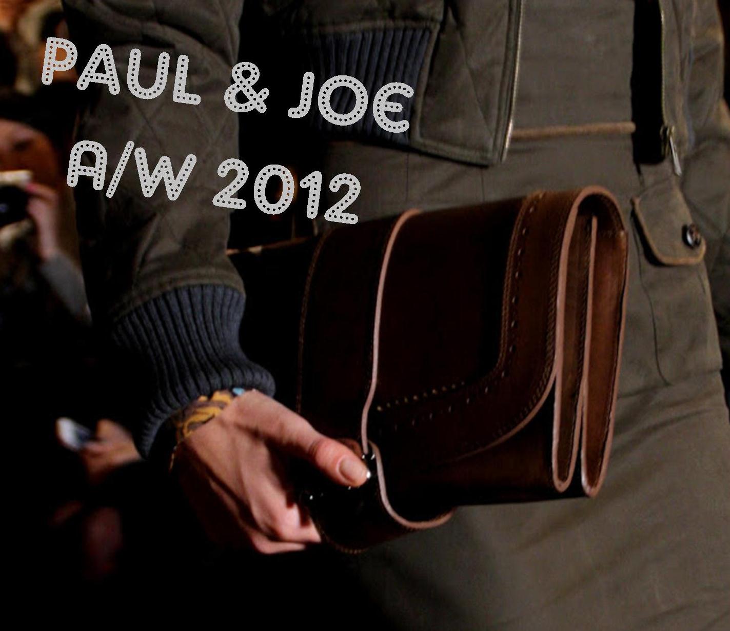 Paul and Joe AW 2012 Paris Fashion week