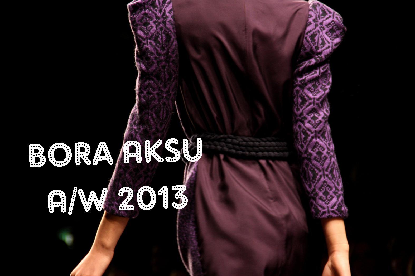 Bora Aksu A/W 2013 London Fashion Week
