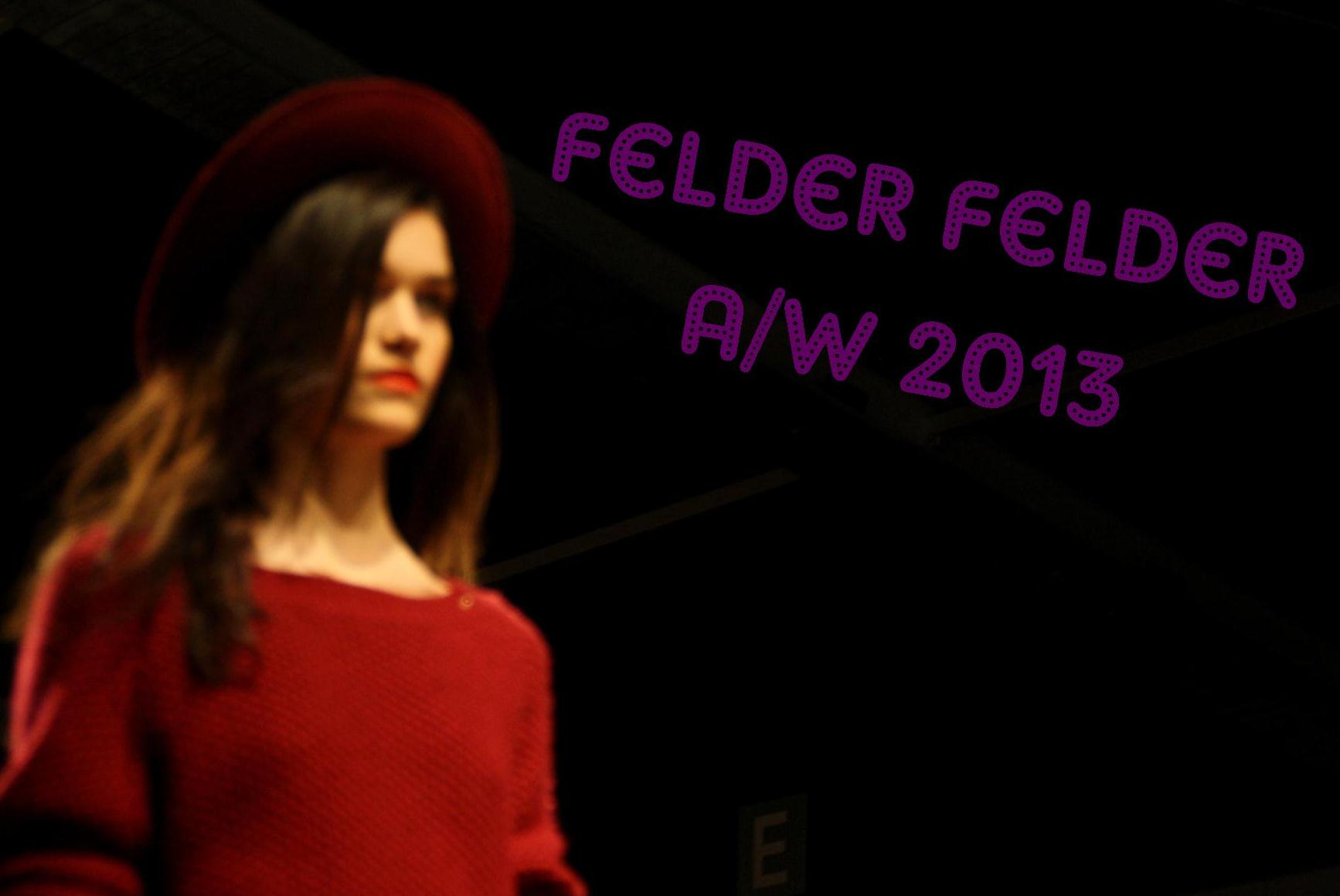 Felder Felder A/W 2013