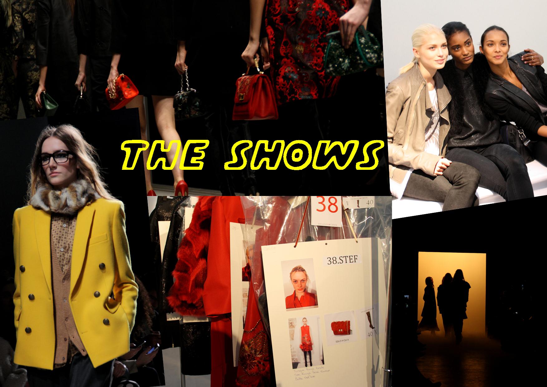 The shows PFW 2013