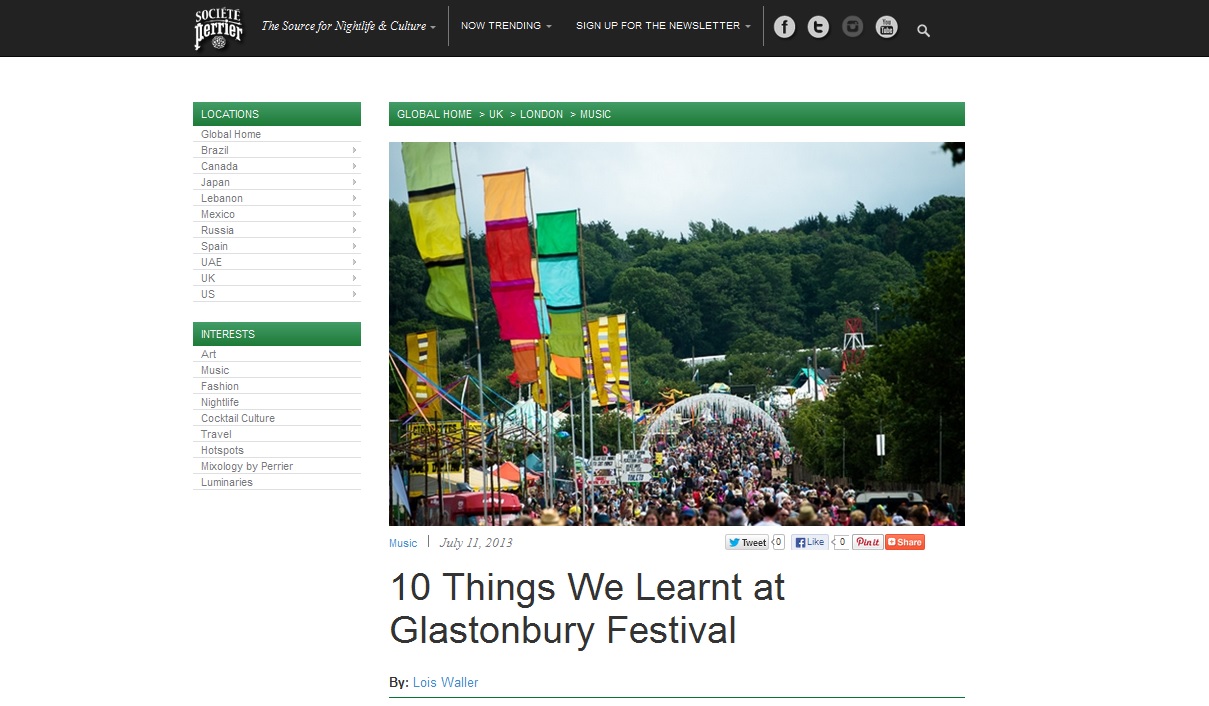 10 things we learnt at Glastonbury Festival