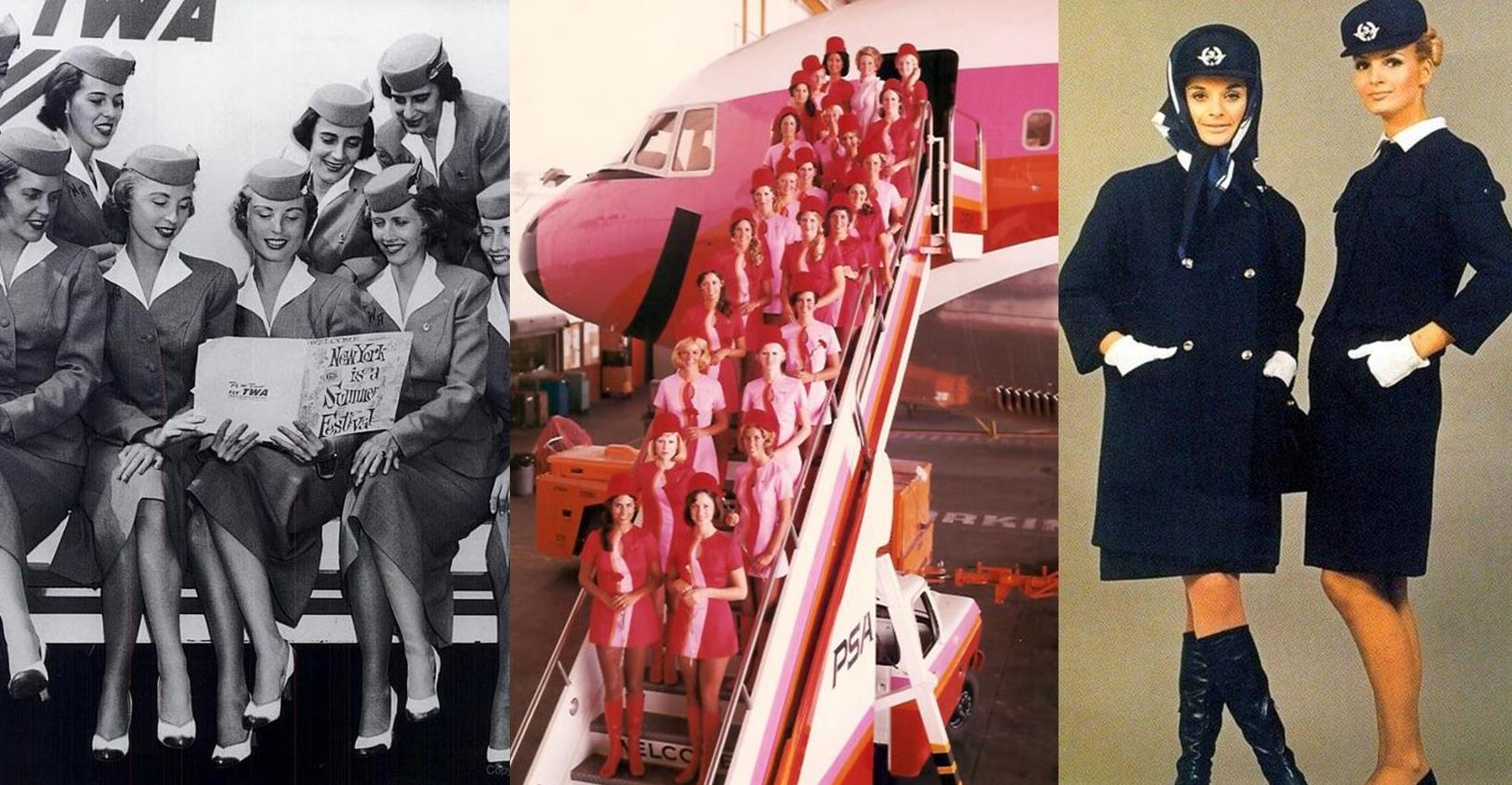 Vintage air hostesses uniform 2