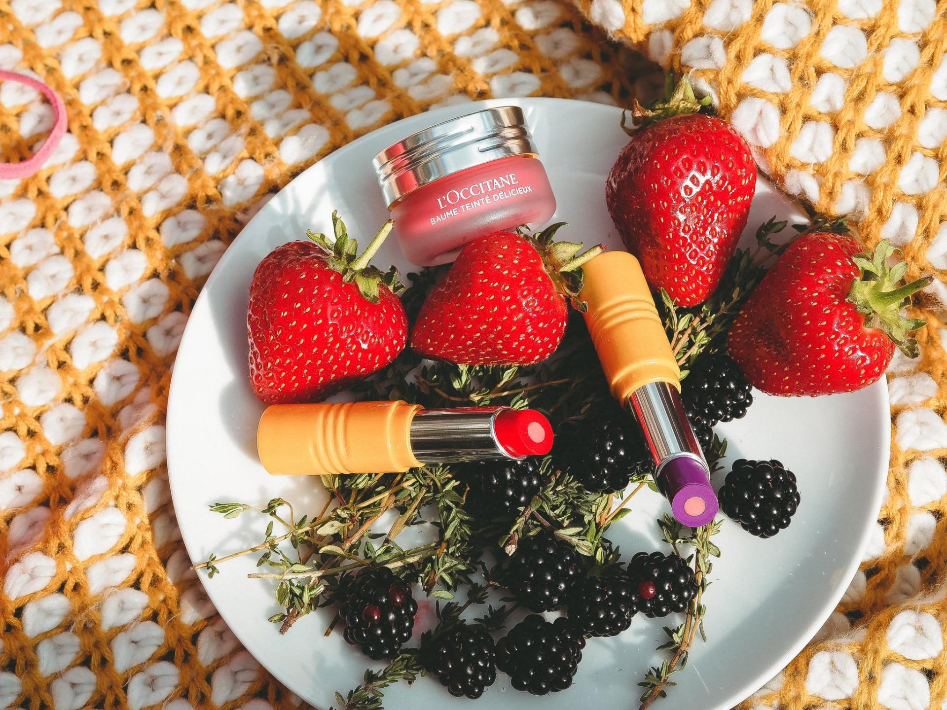 Enjoy a fruity beauty injection with L'Occitane